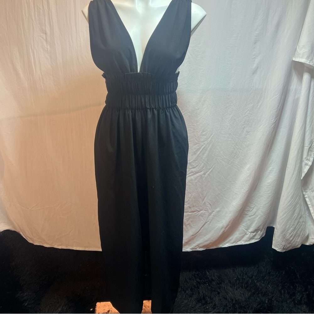 & Other Stories Black Jumpsuit